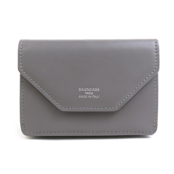 Balenciaga Handbags - Balenciaga Tri fold Wallet Leather Gray
